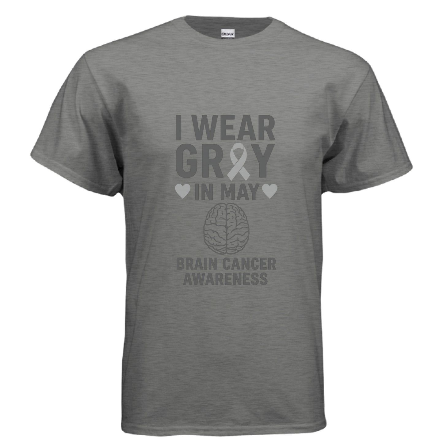 GRAPHITE HEATHER - FRONT